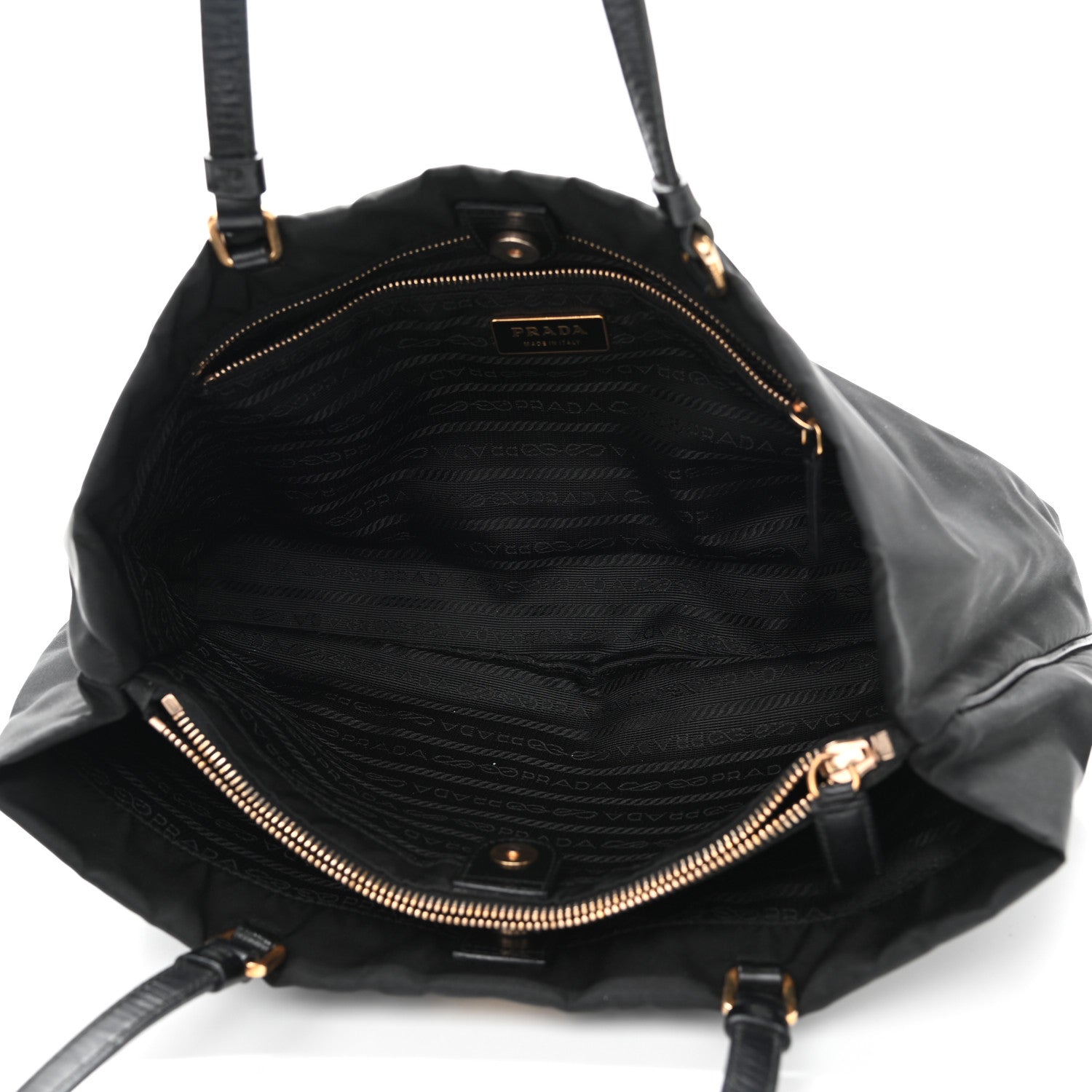 Prada Nylon Tote Black 4 of 11