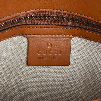 Gucci Calfskin Medium Lady Web Shoulder Bag Cuir 6 of 7