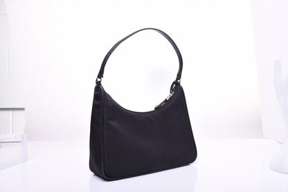 Prada Tessuto Nylon Mini Re-Edition 2000 Bag Black 2 of 15