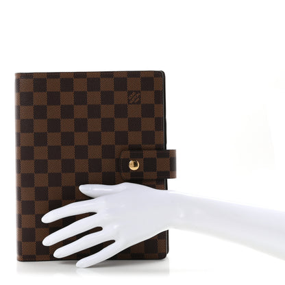 Louis Vuitton Damier Ebene Large Ring Agenda Cover 2 of 6
