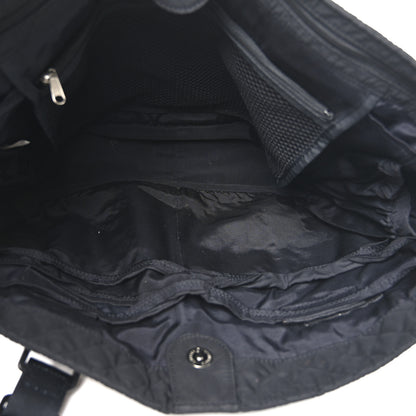 Burberry Nylon Quilted Diaper Bag Black 5 of 10