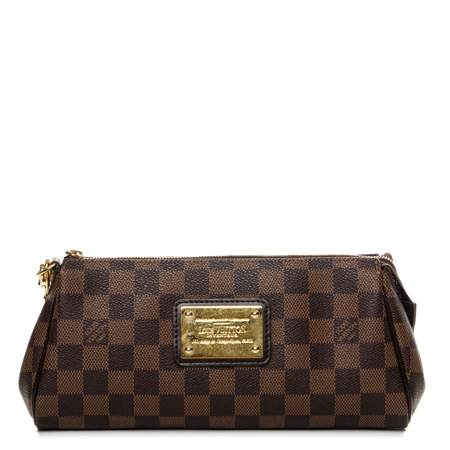 Louis Vuitton Damier Ebene Eva Clutch 1 of 7