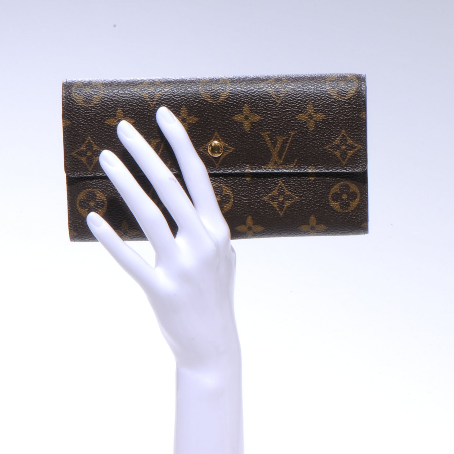 Louis Vuitton Monogram Porte Tresor International Wallet 2 of 7