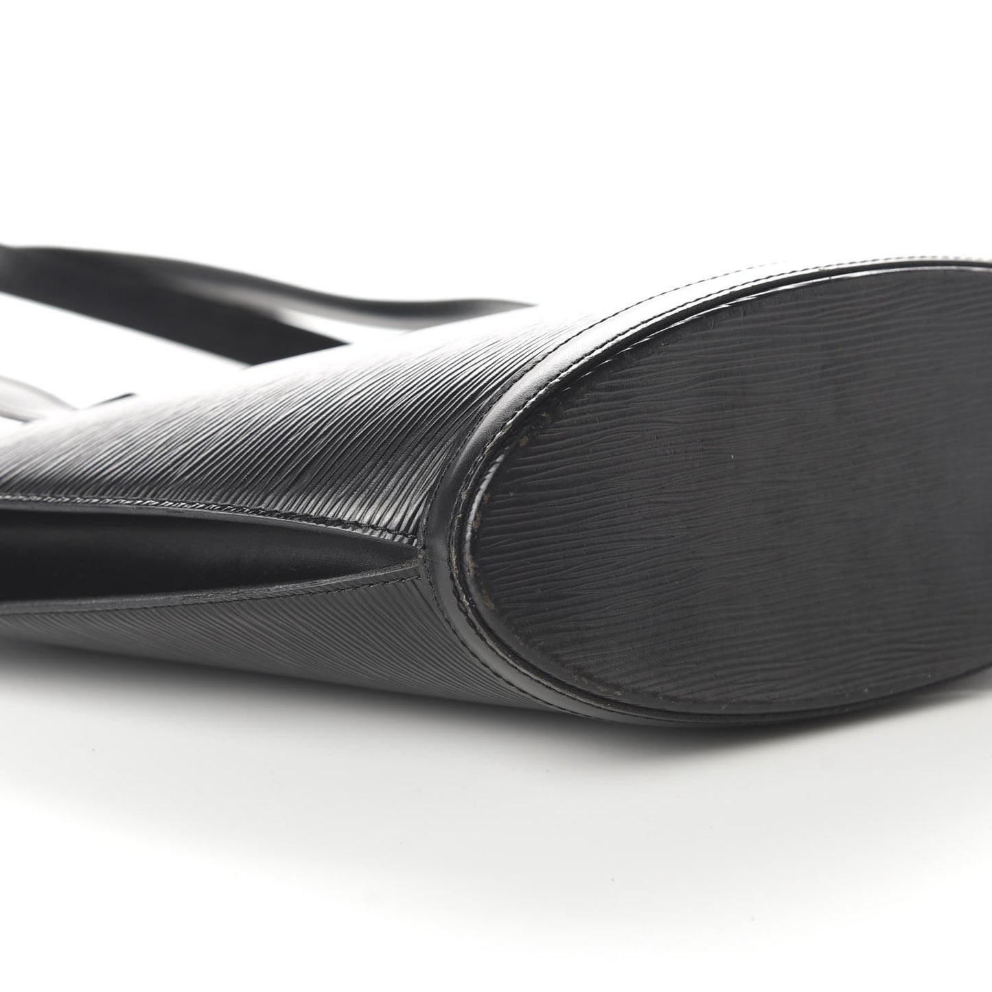 Epi Saint Jacques PM Long Straps Black