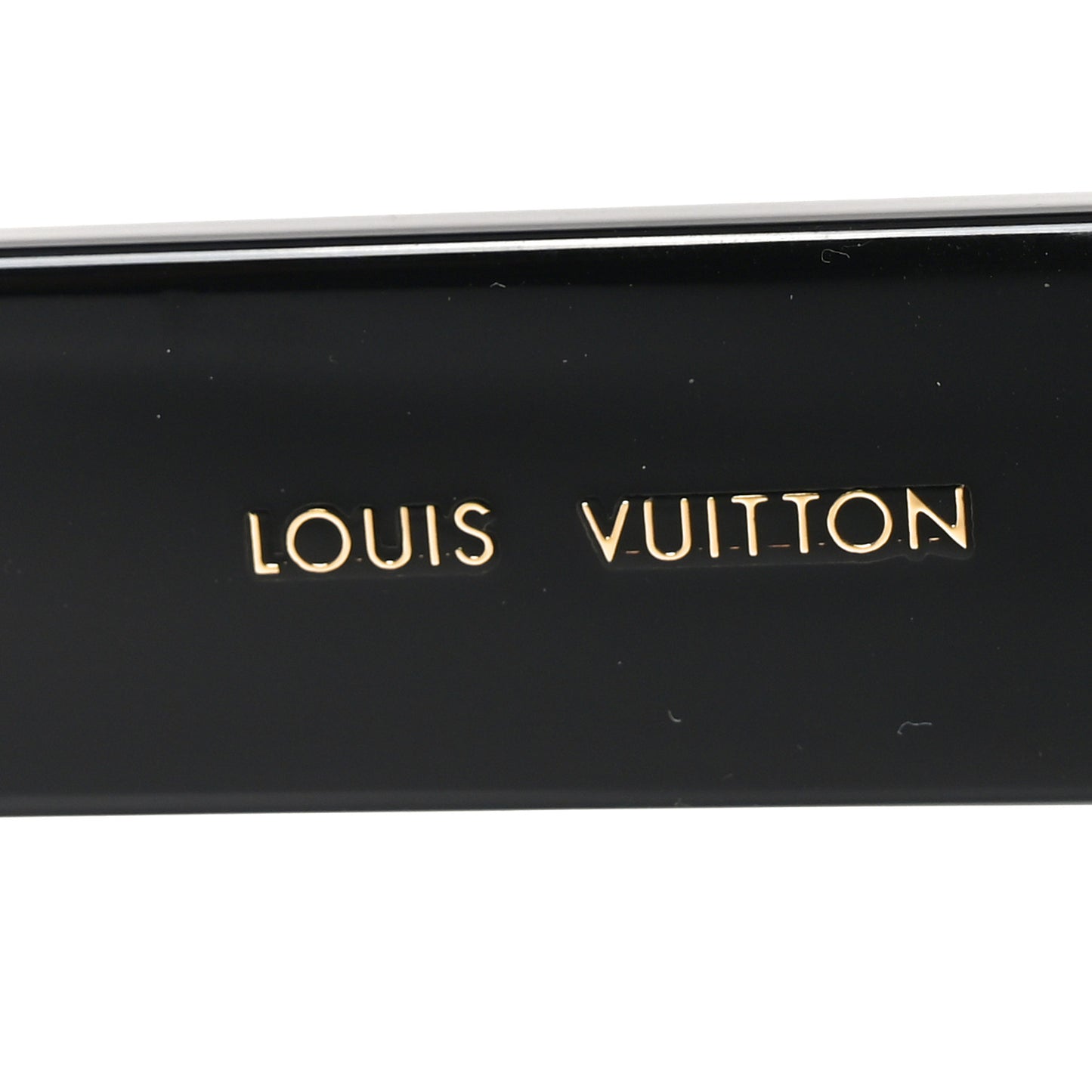 Acetate LV Moon Square Sunglasses Z1664W Black