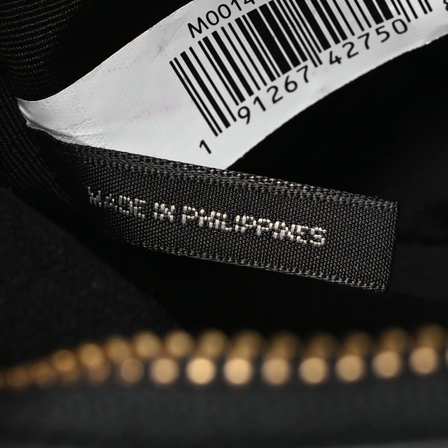 Marc Jacobs Saffiano Snapshot Camera Bag Black Grey 8 of 12