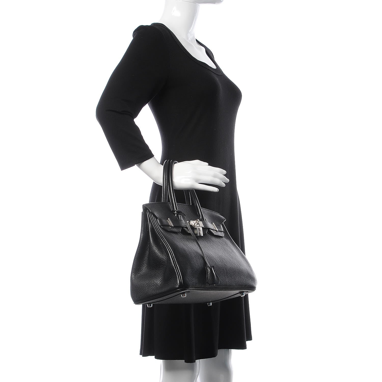 Hermes Taurillon Clemence Birkin 30 Graphite 2 of 9