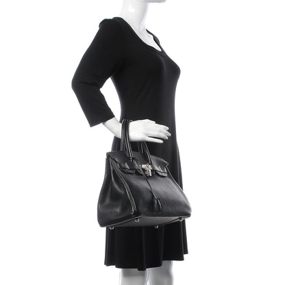 Hermes Taurillon Clemence Birkin 30 Graphite 2 of 9