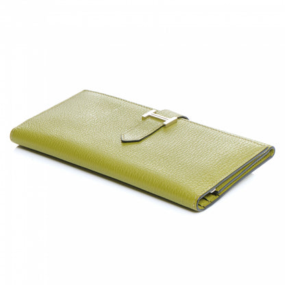 Hermes Chevre Mysore Bearn Wallet Vert Anis 4 of 8