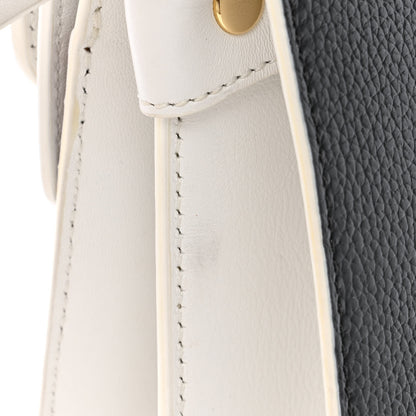 MCM Visetos Calfskin Small Patricia Crossbody Bag Cognac White Black 12 of 15