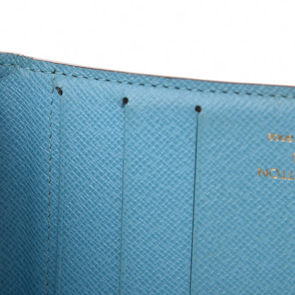Louis Vuitton Monogram Groom Compact Zip Wallet Blue 12 of 19