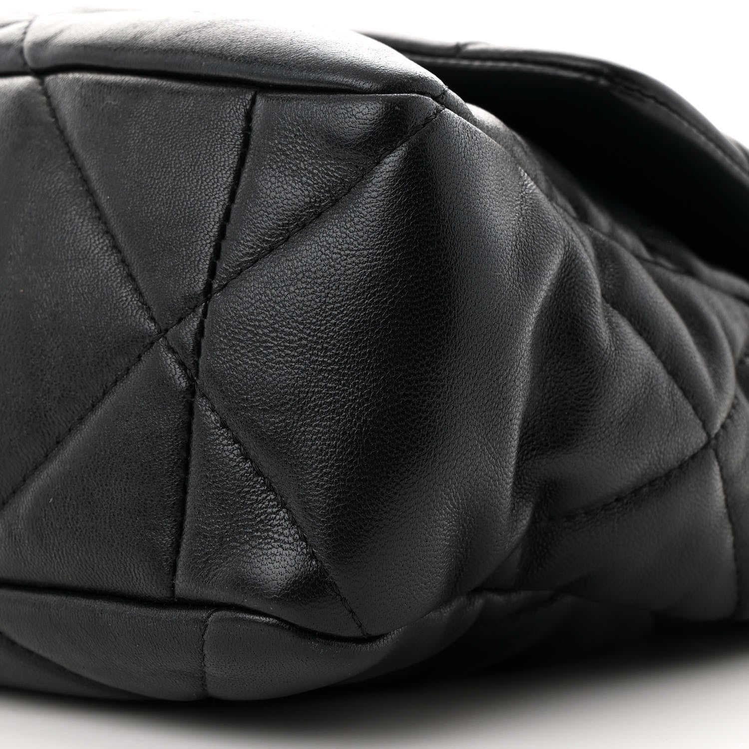 Chanel Lambskin Quilted Large Chanel 19 Flap Black 10 of 10