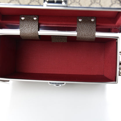 Gucci GG Supreme Monogram Globe-Trotter Beauty Case Brown 4 of 12