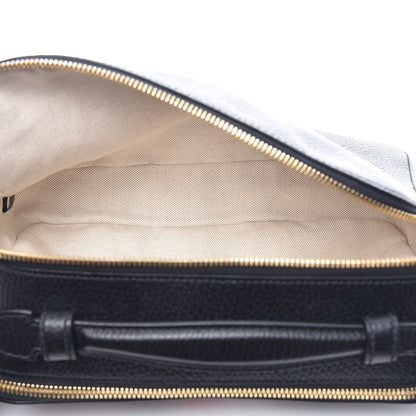 Gucci Grained Calfskin Sylvie Web Kingsnake Small Camera Bag Black Multicolor 6 of 8
