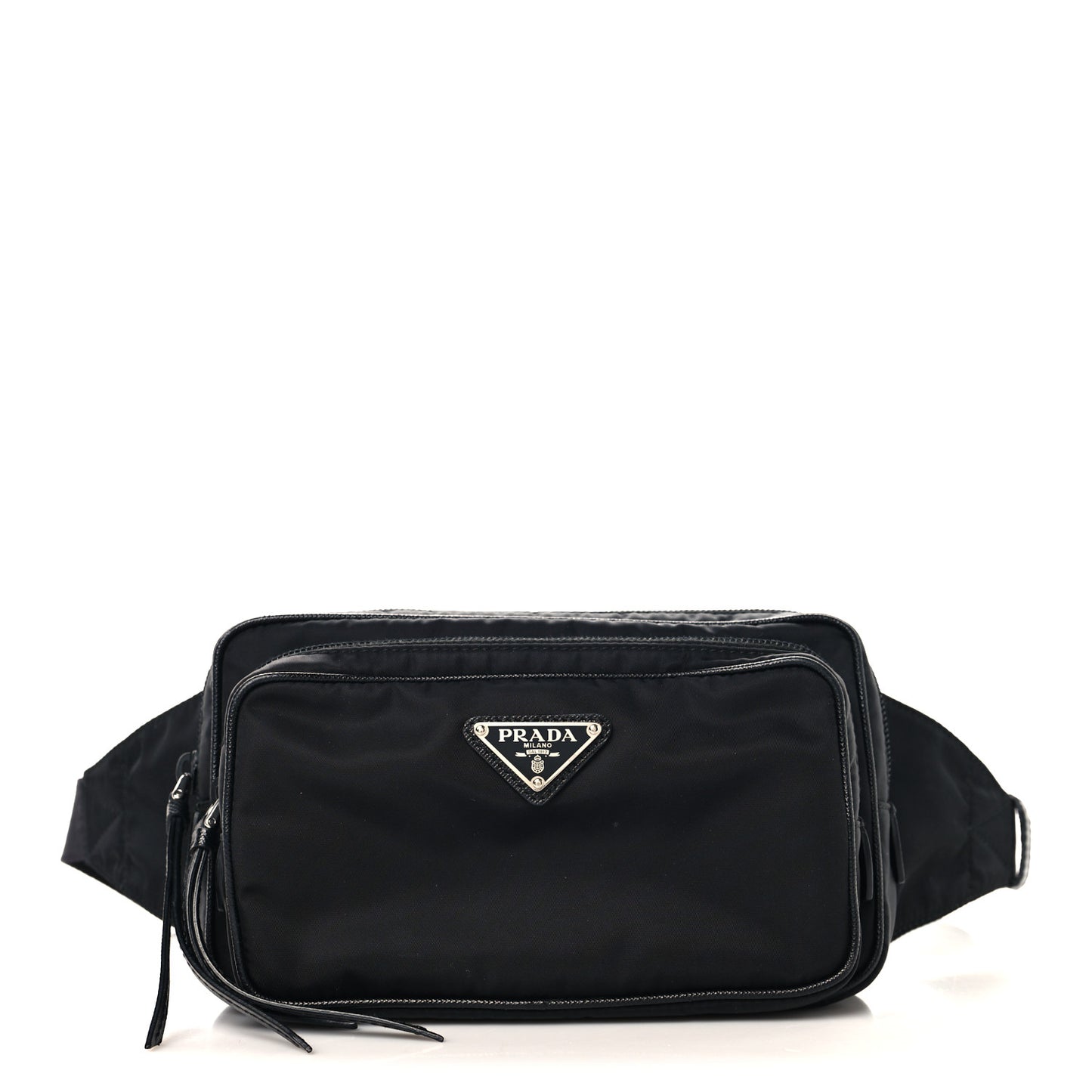 Tessuto Nylon Belt Bag Black