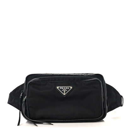 Prada Tessuto Nylon Belt Bag Black 1 of 10