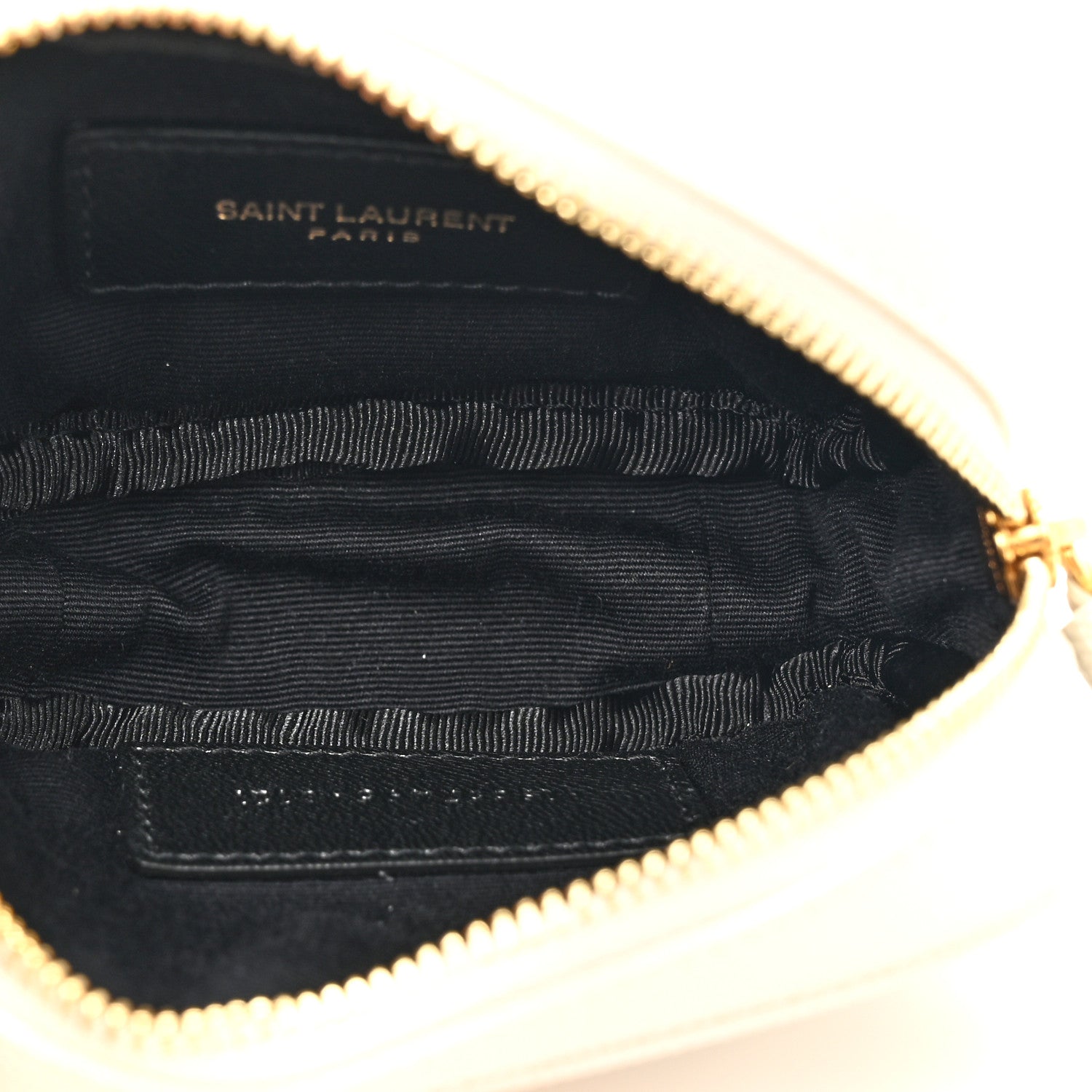 Saint Laurent Grain De Poudre Matelasse Monogram Baby Lou Camera Bag Crema Soft 5 of 11