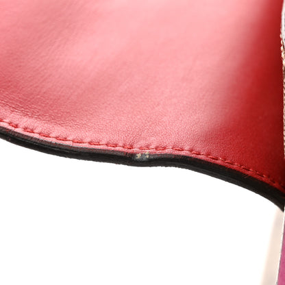 Gucci GG Supreme Monogram Calfskin Web Medium Padlock Messenger Shoulder Bag Beige Hibiscus Red New Rosette 17 of 18