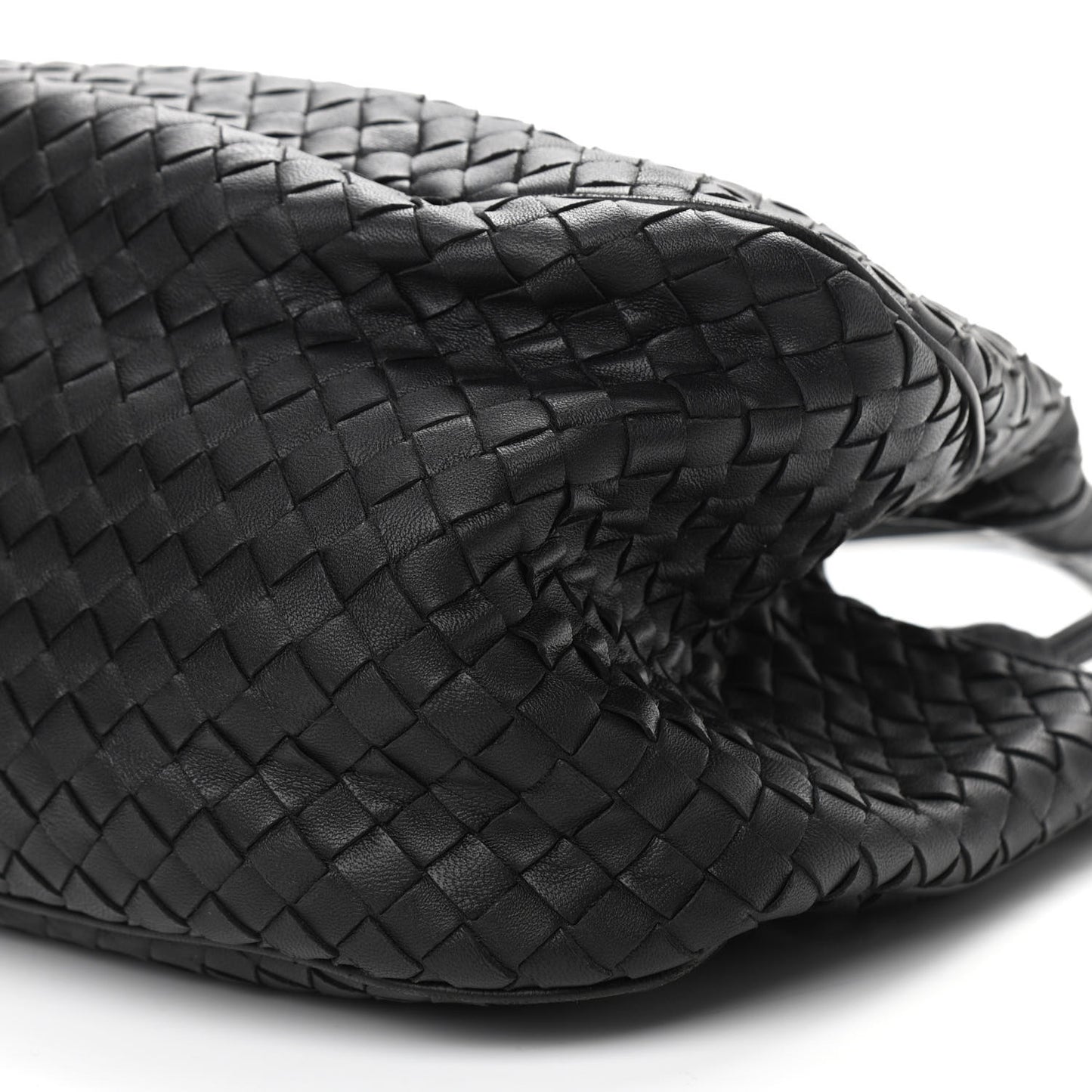 Nappa Intrecciato Woven Tote Black