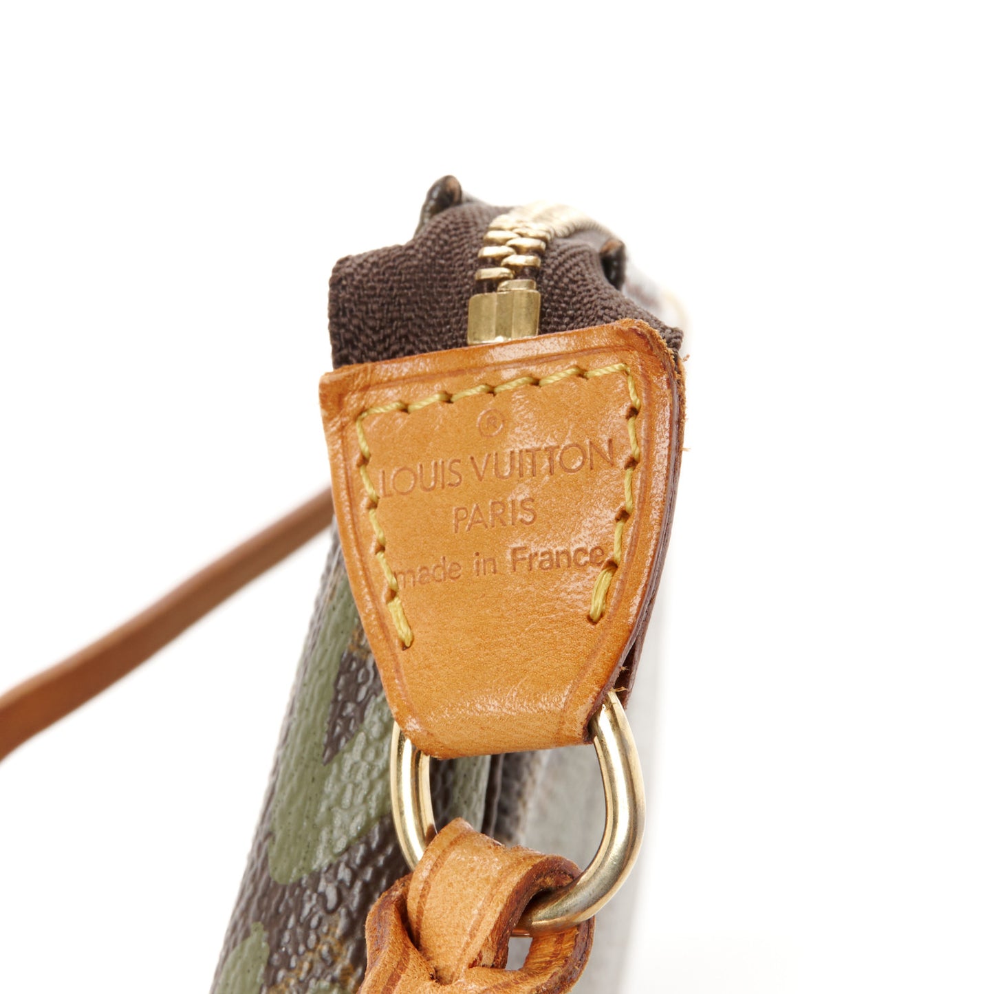 Monogram Graffiti Pochette Accessories Kaki