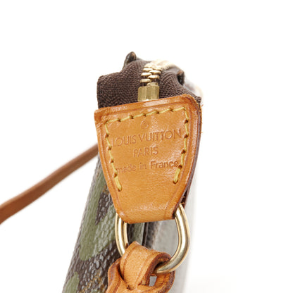 Louis Vuitton Monogram Graffiti Pochette Accessories Kaki 7 of 10
