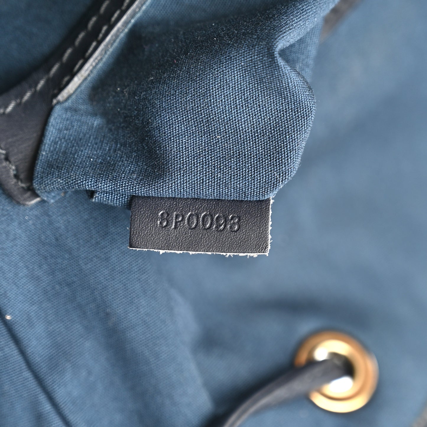 Mini Monogram Montsouris GM Backpack Blue