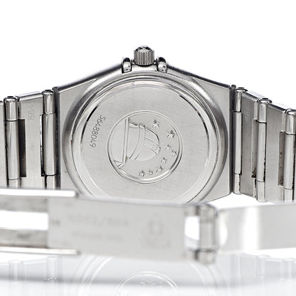 Omega Stainless Steel 25mm Constellation Quartz Watch Blue 1572.40.00 6 of 6
