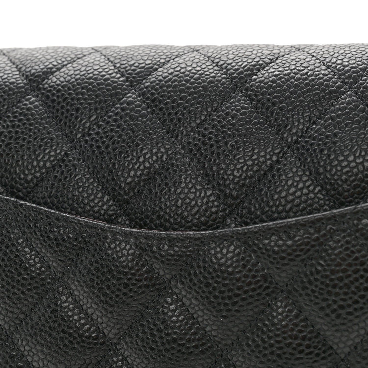 Chanel Caviar Quilted Medium Double Flap Black 11 of 11