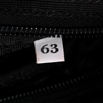 Prada Tessuto Nylon Chain Tote Black 6 of 11