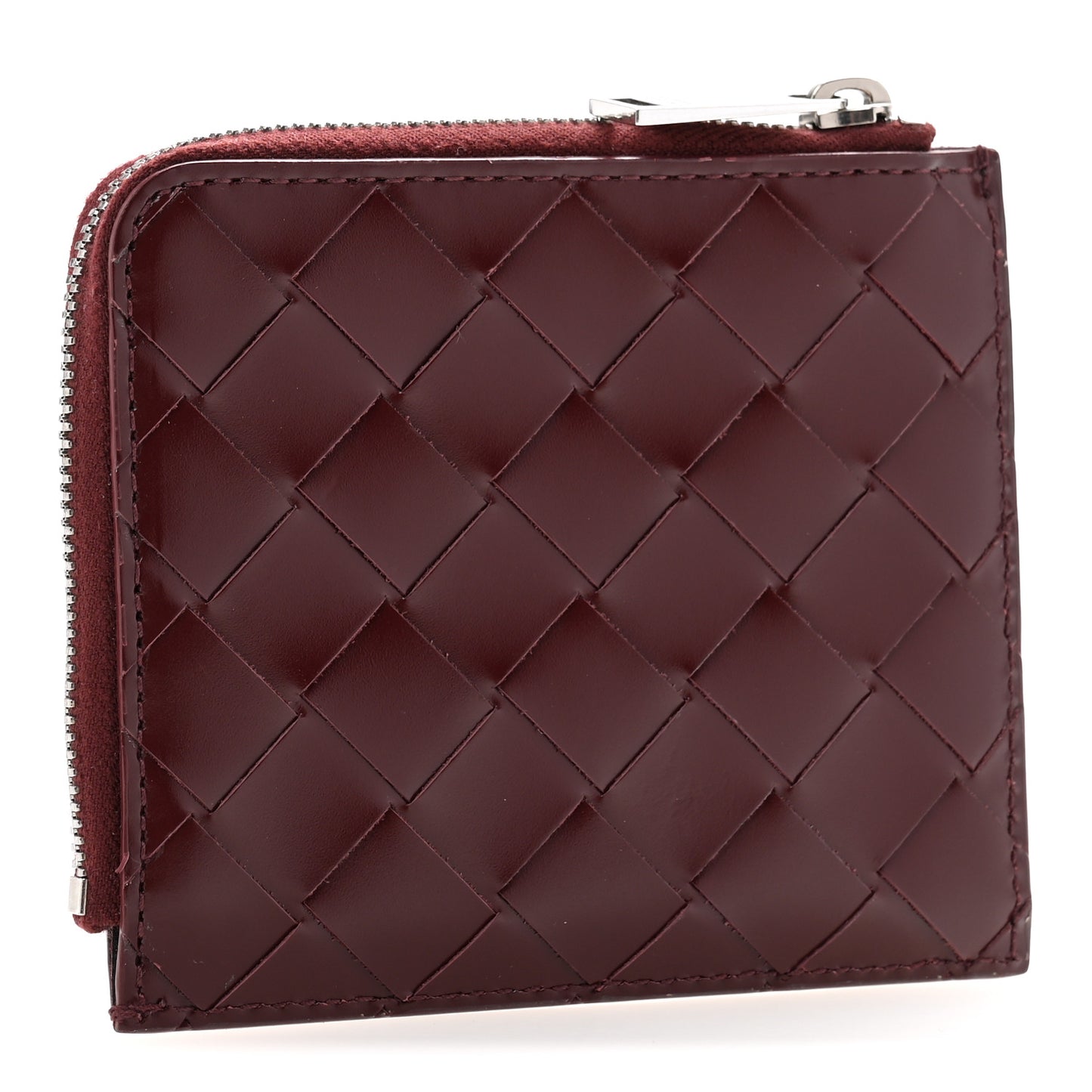 Nappa Intrecciato Coin Purse Wallet Barlo