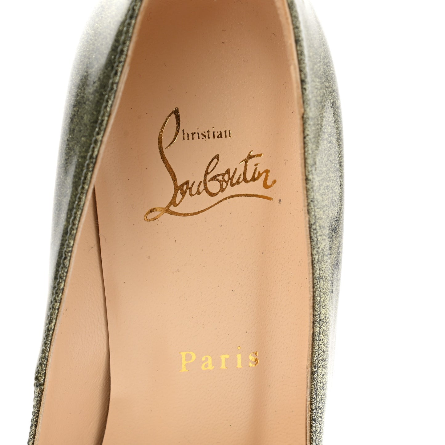 Patent Glitter Pigalle Plato 120 Pumps 39.5 Gold