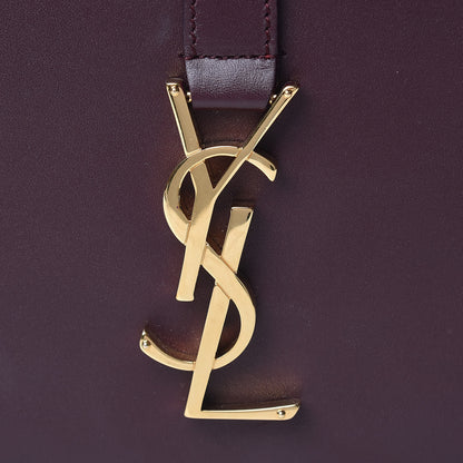 Saint Laurent Smooth Calfskin Medium Classic Monogram Universite Bag Dark Red 10 of 12