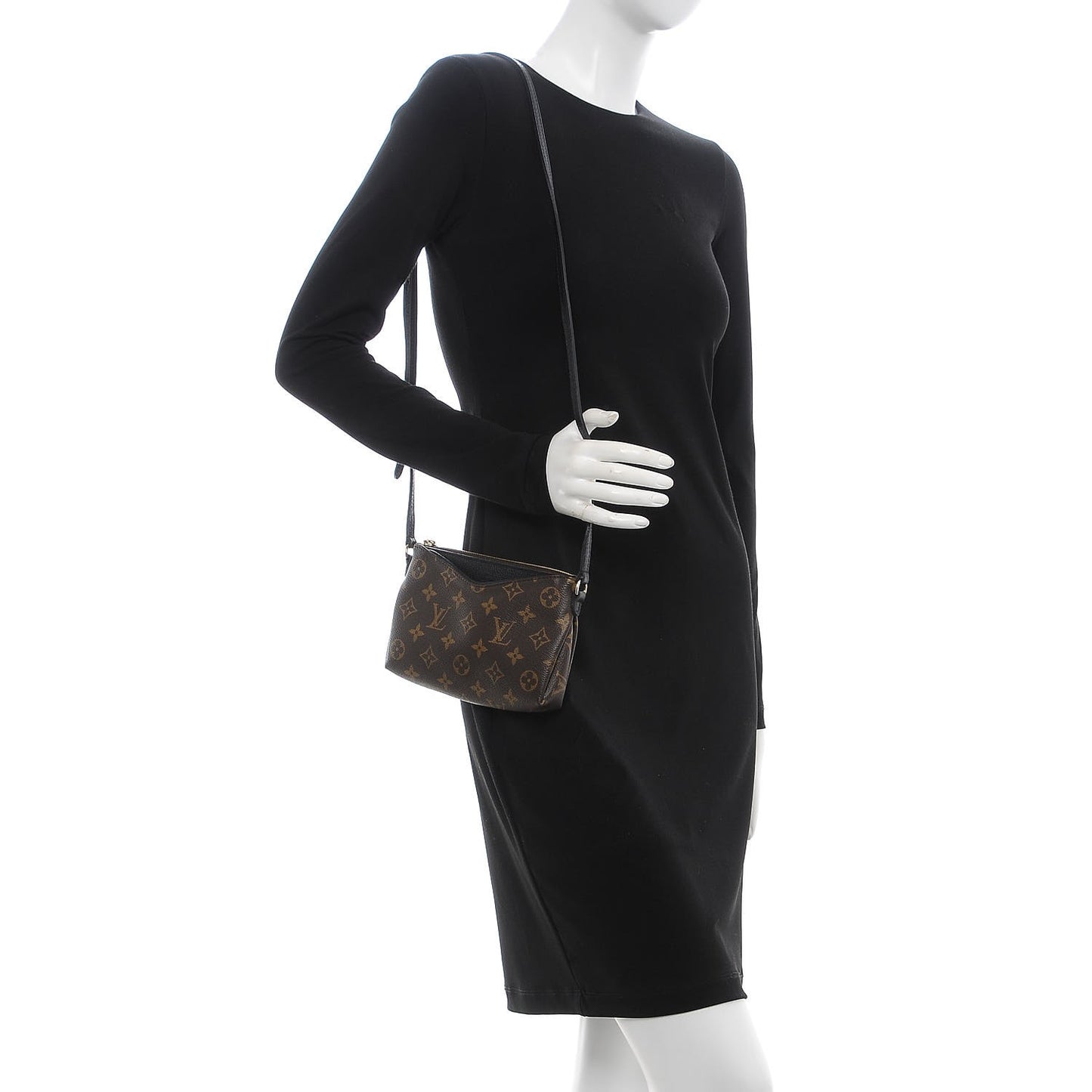 Monogram Pallas Crossbody Black