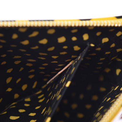 Louis Vuitton Vernis Kusama Infinity Dots Pochette Accessories Yellow 7 of 7