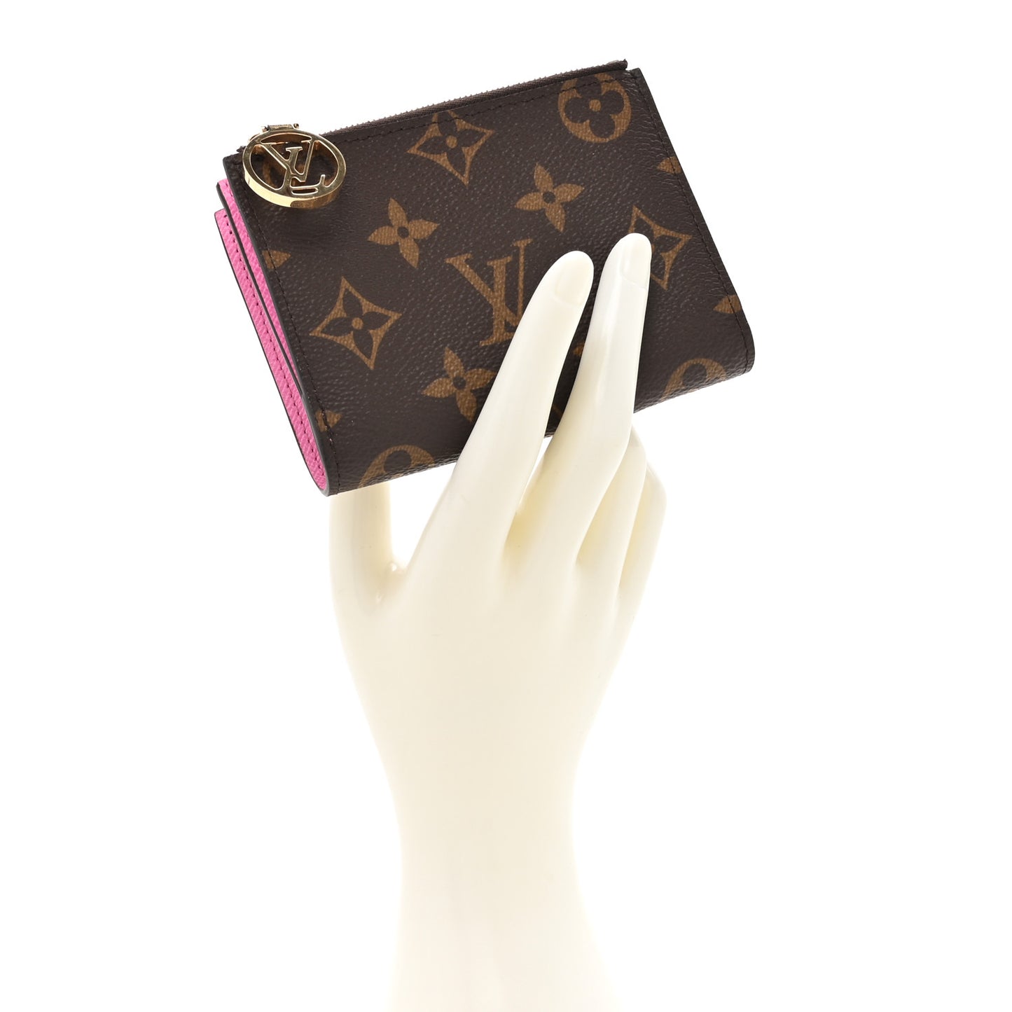 Monogram Lisa Wallet Rose Lollipop