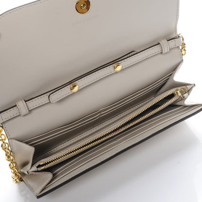 Burberry Grainy Calfskin Henley Wallet On Chain Limestone 5 of 8