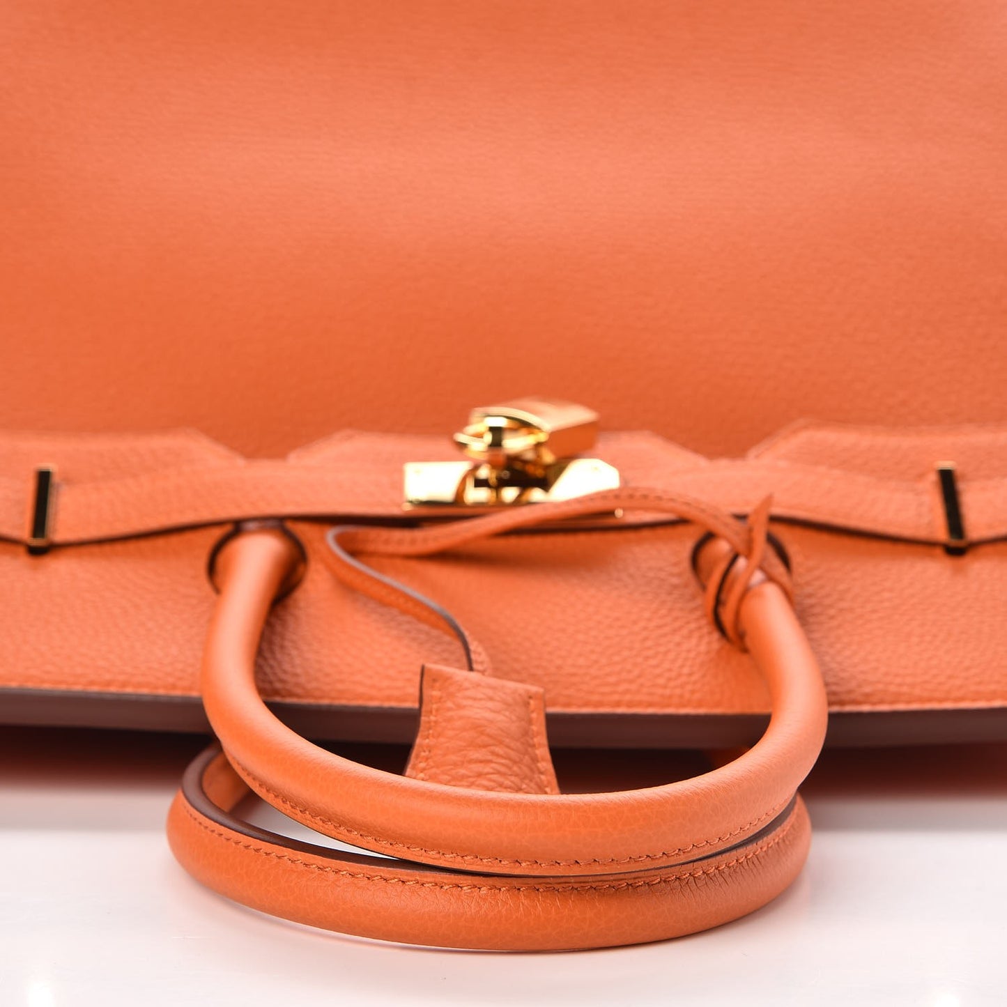 Togo Birkin 35 Orange