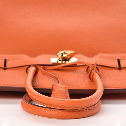 Hermes Togo Birkin 35 Orange 5 of 36