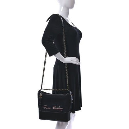 Chanel Wool Embroidered Medium Gabrielle Hobo 2 of 9