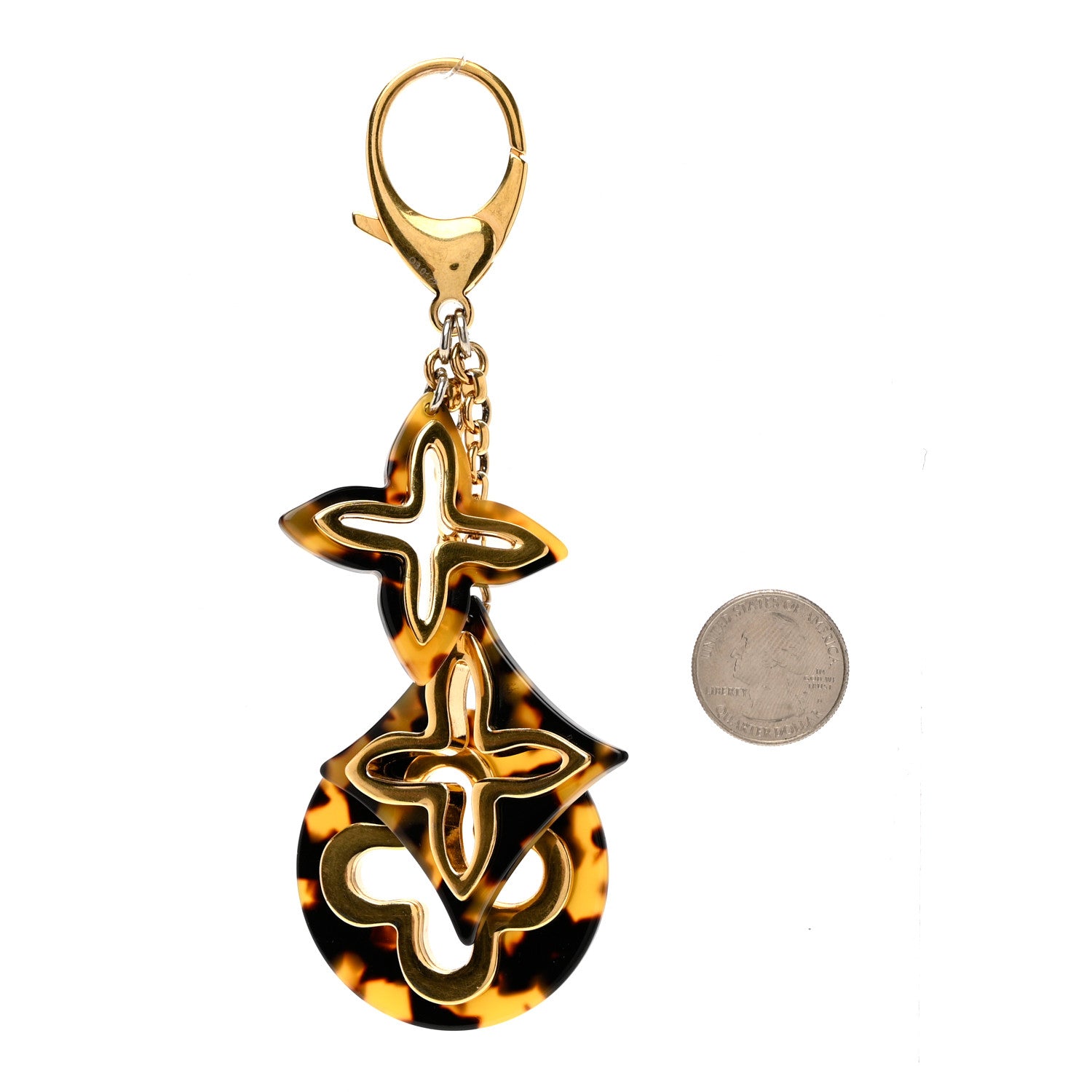 Louis Vuitton Insolence Bag Charm Ecaille 2 of 3