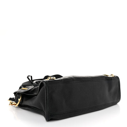 Balenciaga Chevre Gold Metallic Edge Hardware S City Black 5 of 11