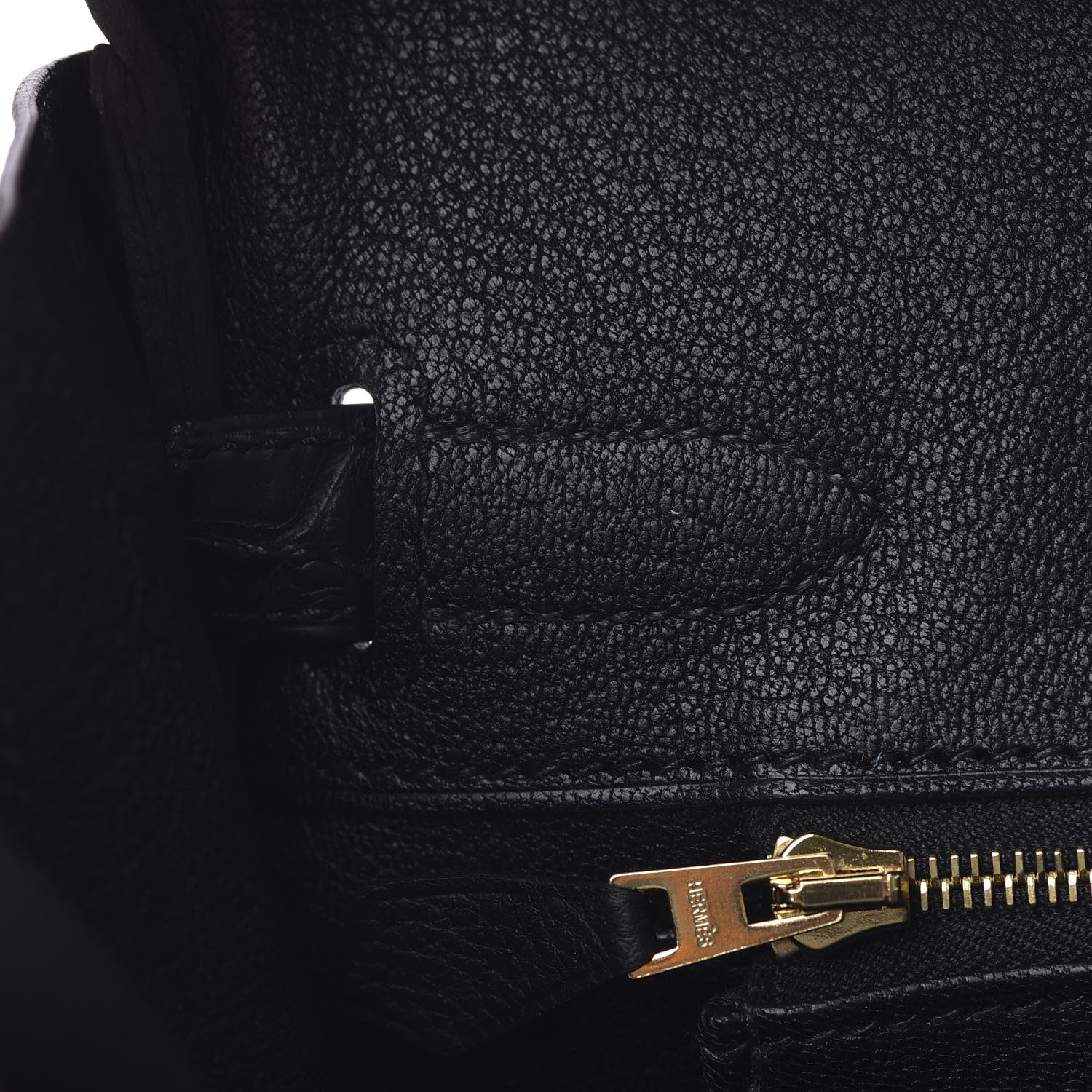 Hermes Togo Matte Alligator Birkin Touch 30 Black 10 of 32