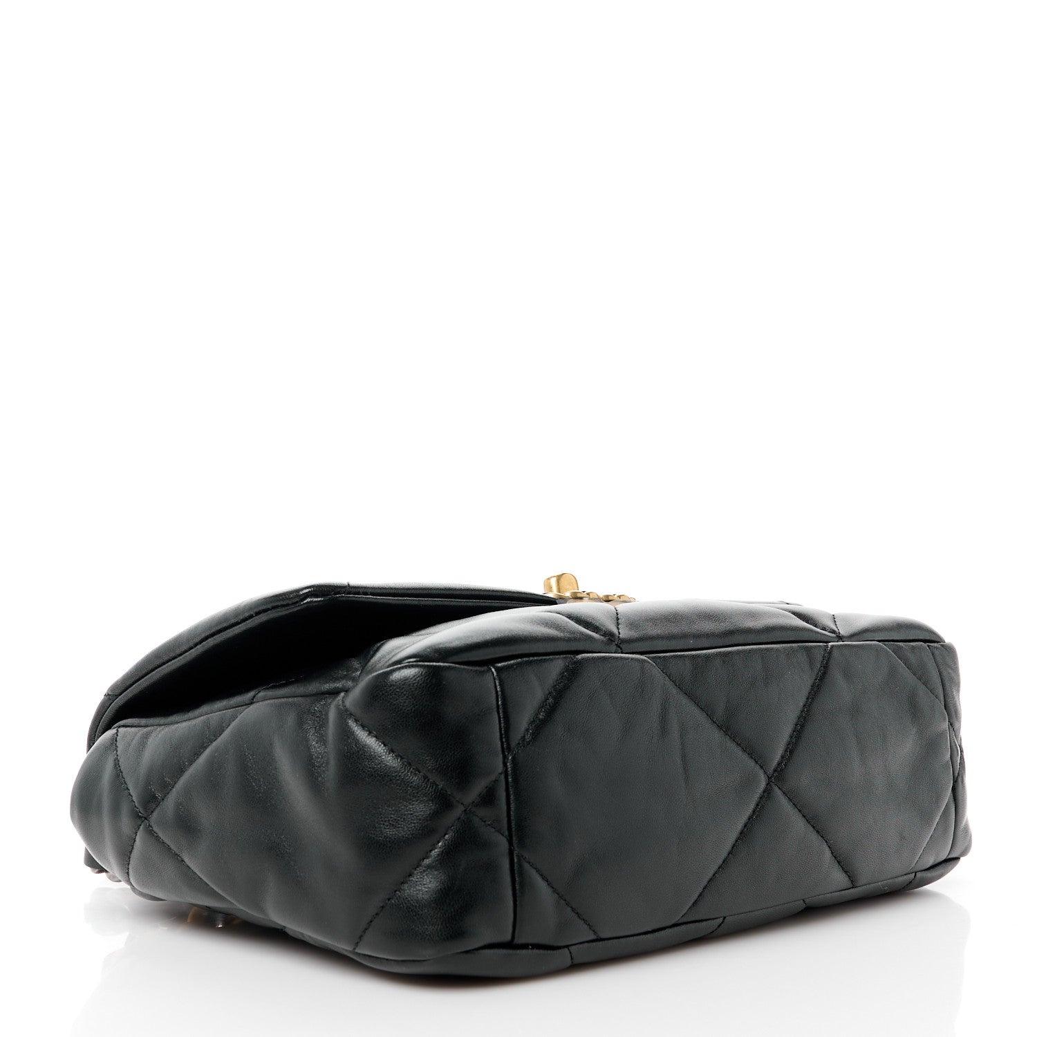 Chanel Lambskin Quilted Medium Chanel 19 Flap Black 4 of 11