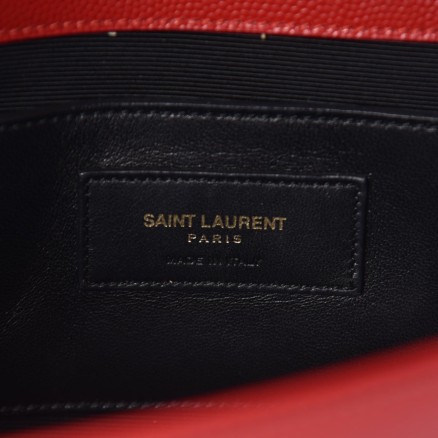 Grain De Poudre Medium Monogram Kate Satchel Red