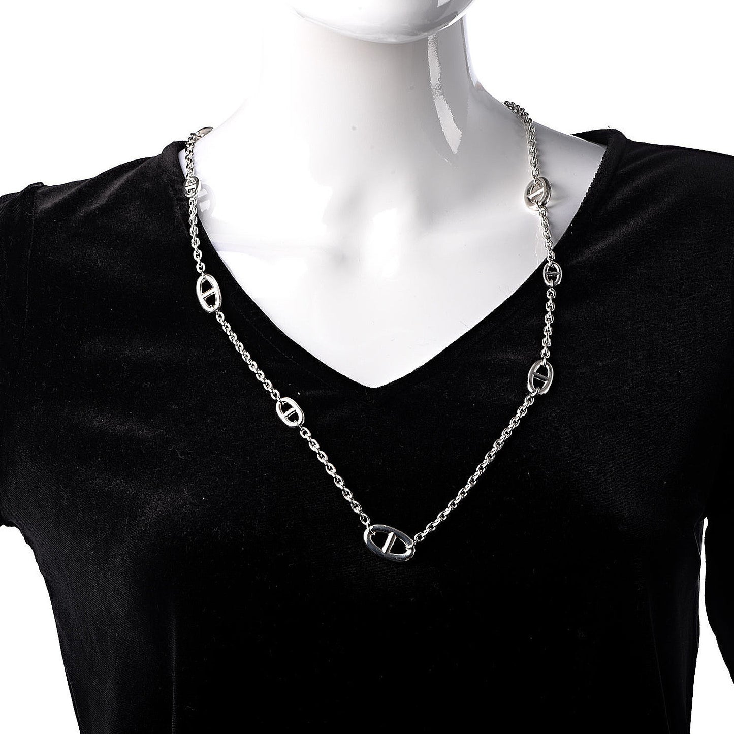 Sterling Silver Farandole Necklace 80