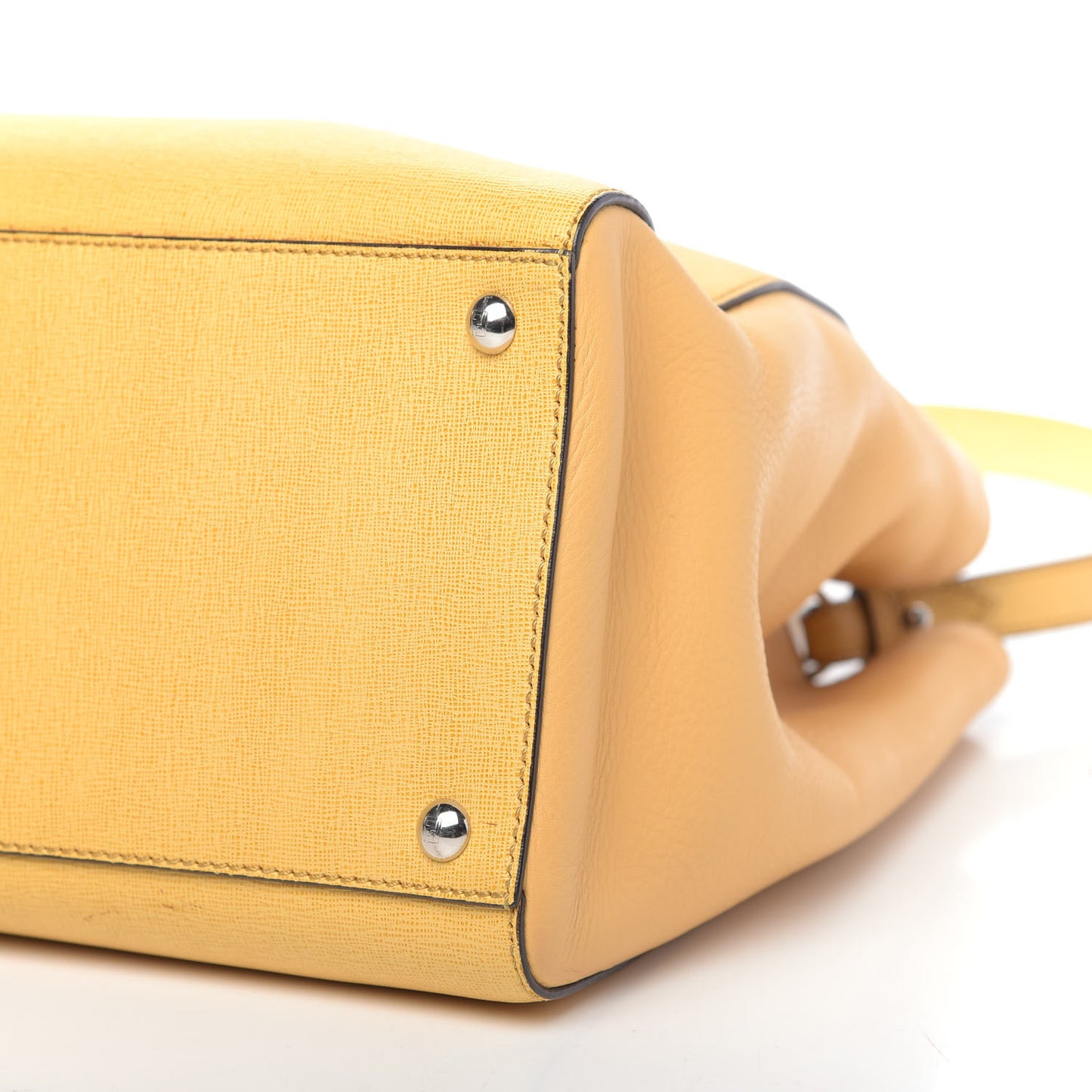 Vitello Elite Flamingo Regular 2Jours Tote Giallo Alchemy