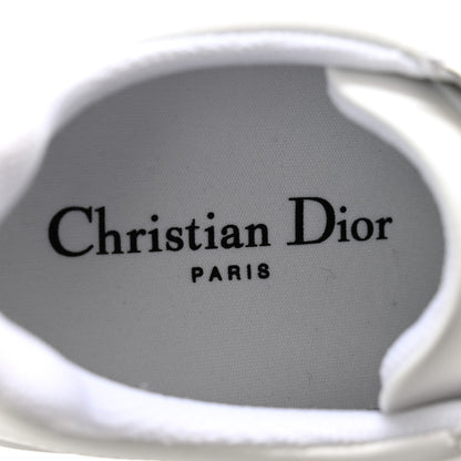 Christian Dior Calfskin Suede Dior Star Low Top Sneakers 36 White Black 6 of 10