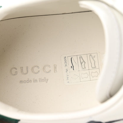 Gucci Calfskin Ayers Web Star Embroidered Womens Ace Sneakers 39 White Multi 7 of 9