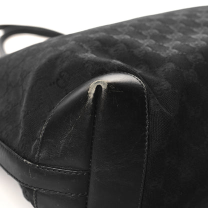 Gucci Monogram Medium Craft Tote Black 12 of 16