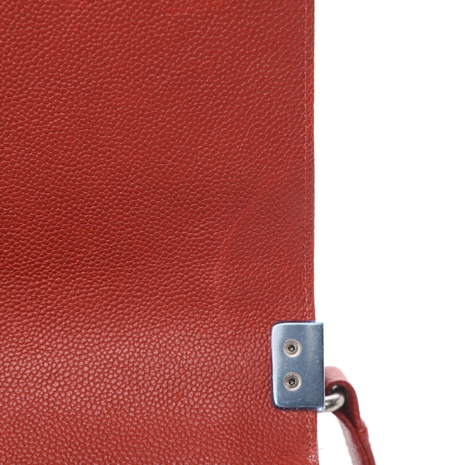 Chanel Caviar Quilted New Medium Boy Flap Dark Red 11 of 16